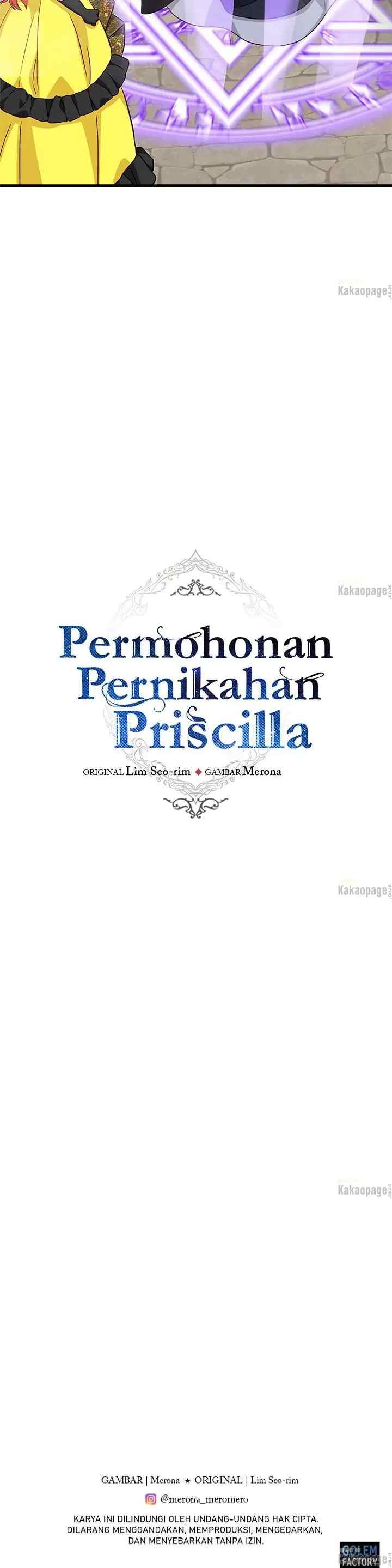 Priscilla's Marriage Proposal chapter 106 halaman 20