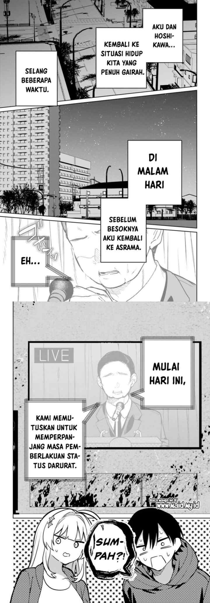 Remote Jugyou ni Nattara Class 1 no Bishoujo to Doukyo Suru Koto ni Natta chapter 12 halaman 9