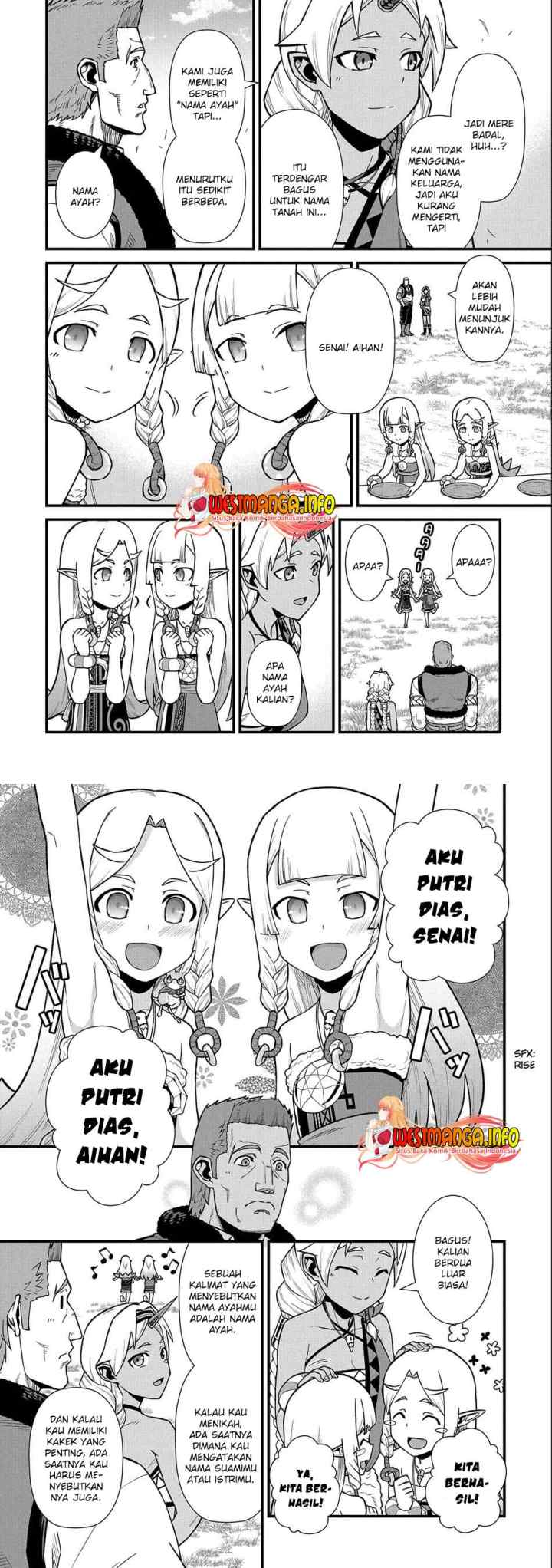 Ryoumin 0-nin Start no Henkyou Ryoushusama chapter 33 halaman 8