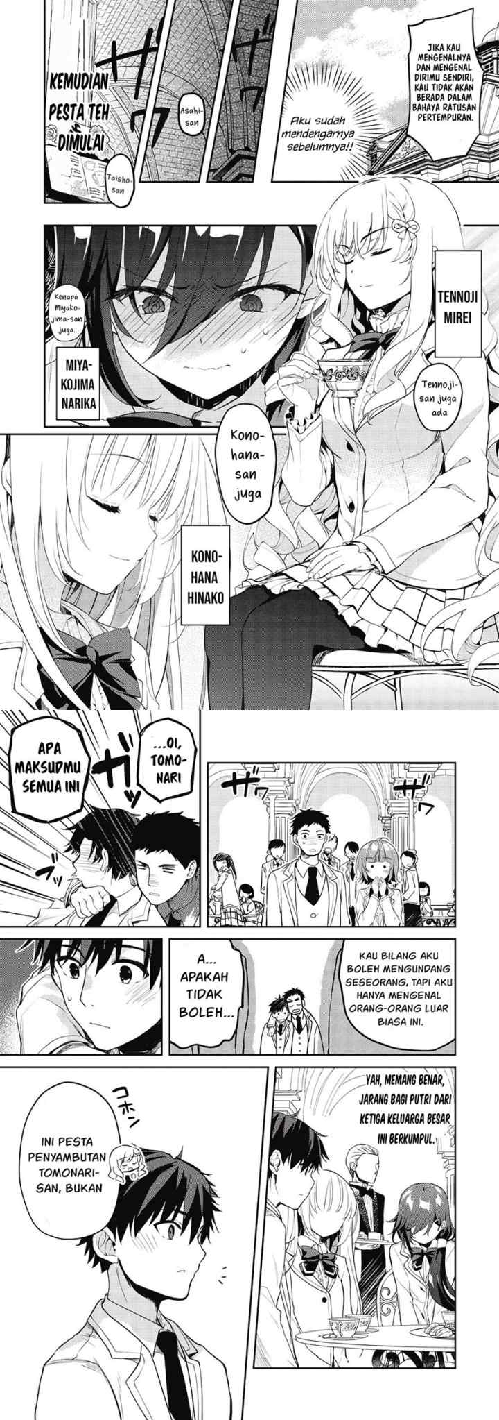 Saijo no Osewa ~Takane no Hana Darakena Meimon Kou de, Gakuin Ichi no Ojou-sama (Seikatsu Noryoku Kaimu) o Kagenagara Osewa suru Koto ni Narimashita~ chapter 10 halaman 6