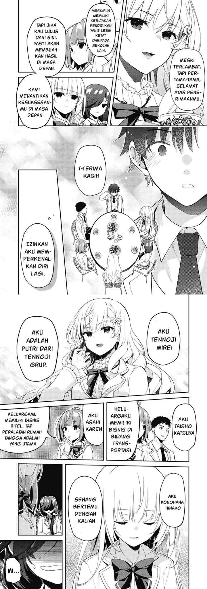 Saijo no Osewa ~Takane no Hana Darakena Meimon Kou de, Gakuin Ichi no Ojou-sama (Seikatsu Noryoku Kaimu) o Kagenagara Osewa suru Koto ni Narimashita~ chapter 10 halaman 7