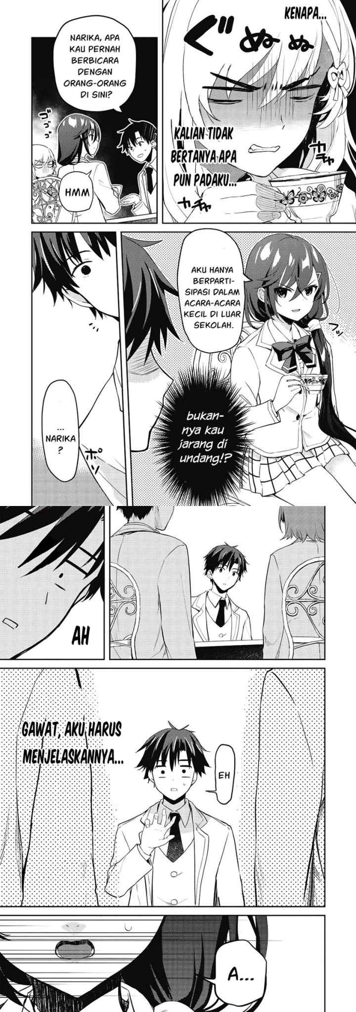 Saijo no Osewa ~Takane no Hana Darakena Meimon Kou de, Gakuin Ichi no Ojou-sama (Seikatsu Noryoku Kaimu) o Kagenagara Osewa suru Koto ni Narimashita~ chapter 10 halaman 10