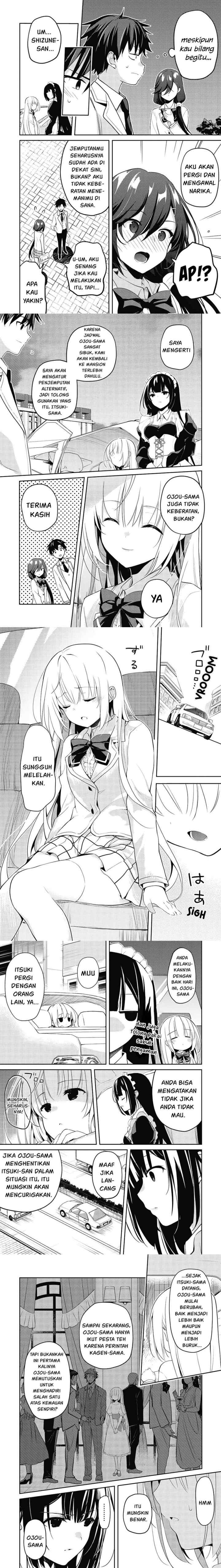 Saijo no Osewa ~Takane no Hana Darakena Meimon Kou de, Gakuin Ichi no Ojou-sama (Seikatsu Noryoku Kaimu) o Kagenagara Osewa suru Koto ni Narimashita~ chapter 11 halaman 12