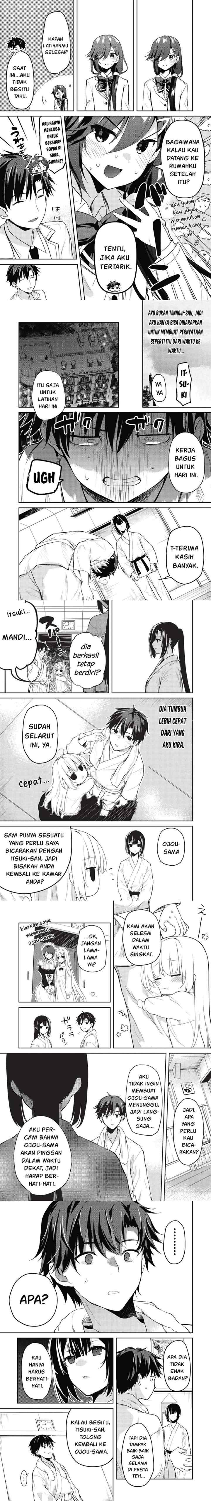Saijo no Osewa ~Takane no Hana Darakena Meimon Kou de, Gakuin Ichi no Ojou-sama (Seikatsu Noryoku Kaimu) o Kagenagara Osewa suru Koto ni Narimashita~ chapter 11 halaman 6