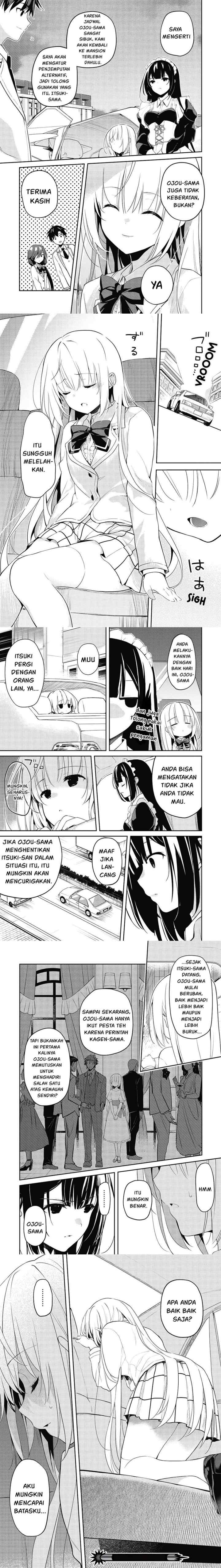 Saijo no Osewa ~Takane no Hana Darakena Meimon Kou de, Gakuin Ichi no Ojou-sama (Seikatsu Noryoku Kaimu) o Kagenagara Osewa suru Koto ni Narimashita~ chapter 11 halaman 4