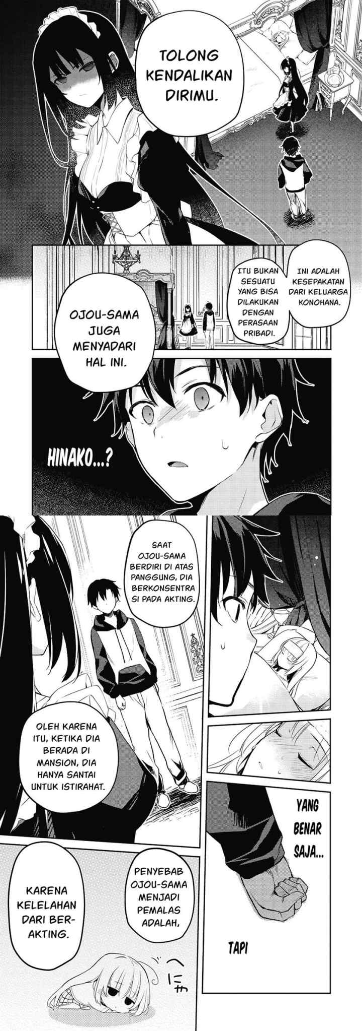 Saijo no Osewa ~Takane no Hana Darakena Meimon Kou de, Gakuin Ichi no Ojou-sama (Seikatsu Noryoku Kaimu) o Kagenagara Osewa suru Koto ni Narimashita~ chapter 12 halaman 4