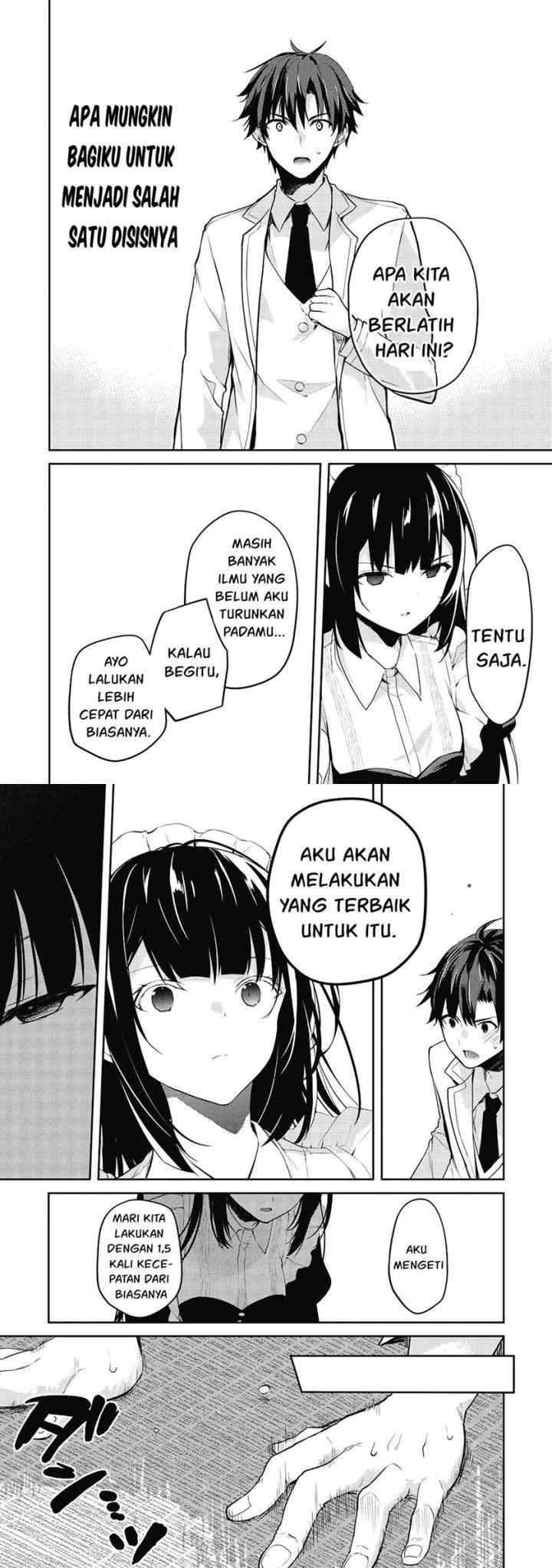 Saijo no Osewa ~Takane no Hana Darakena Meimon Kou de, Gakuin Ichi no Ojou-sama (Seikatsu Noryoku Kaimu) o Kagenagara Osewa suru Koto ni Narimashita~ chapter 12 halaman 10