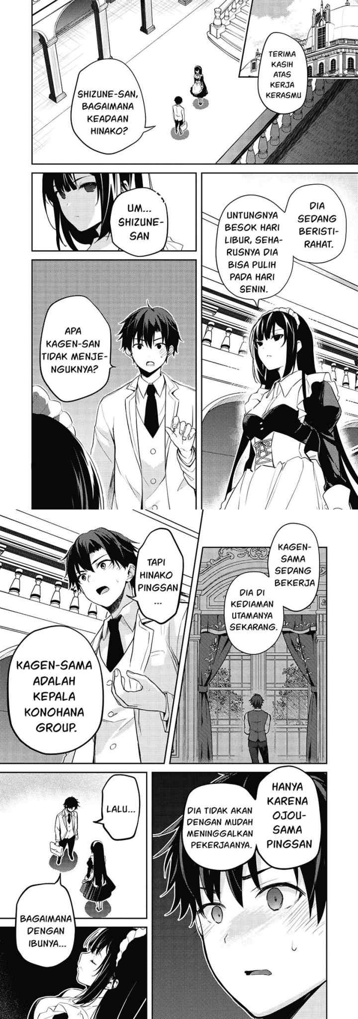 Saijo no Osewa ~Takane no Hana Darakena Meimon Kou de, Gakuin Ichi no Ojou-sama (Seikatsu Noryoku Kaimu) o Kagenagara Osewa suru Koto ni Narimashita~ chapter 12 halaman 8