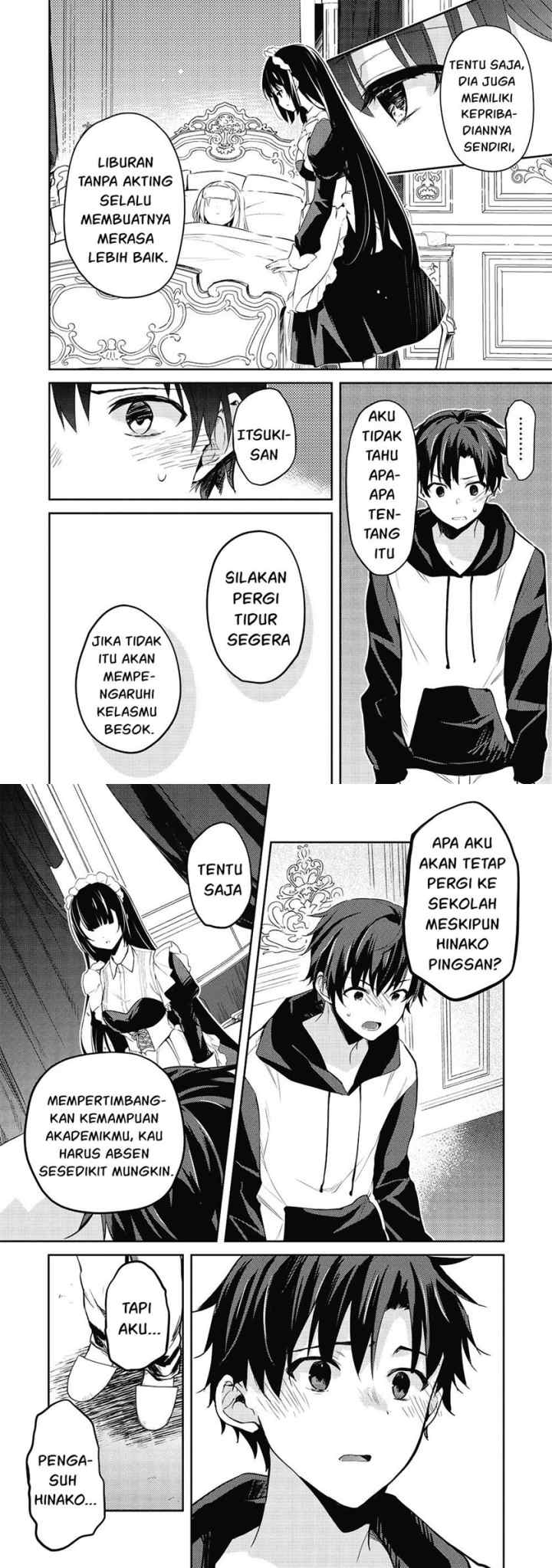 Saijo no Osewa ~Takane no Hana Darakena Meimon Kou de, Gakuin Ichi no Ojou-sama (Seikatsu Noryoku Kaimu) o Kagenagara Osewa suru Koto ni Narimashita~ chapter 12 halaman 5