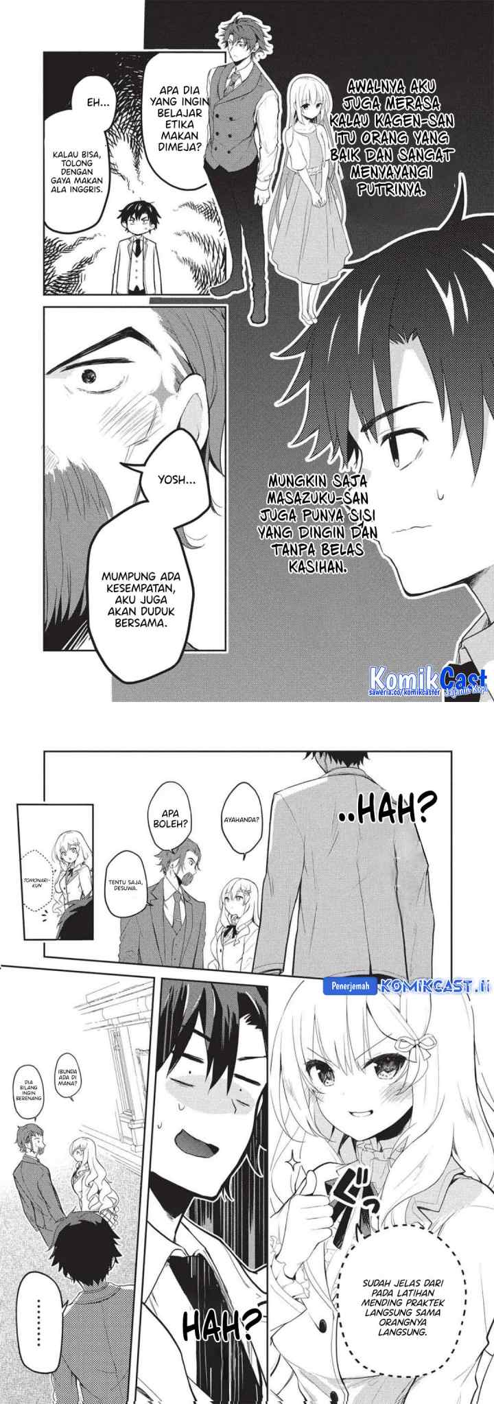 Saijo no Osewa ~Takane no Hana Darakena Meimon Kou de, Gakuin Ichi no Ojou-sama (Seikatsu Noryoku Kaimu) o Kagenagara Osewa suru Koto ni Narimashita~ chapter 28 halaman 5