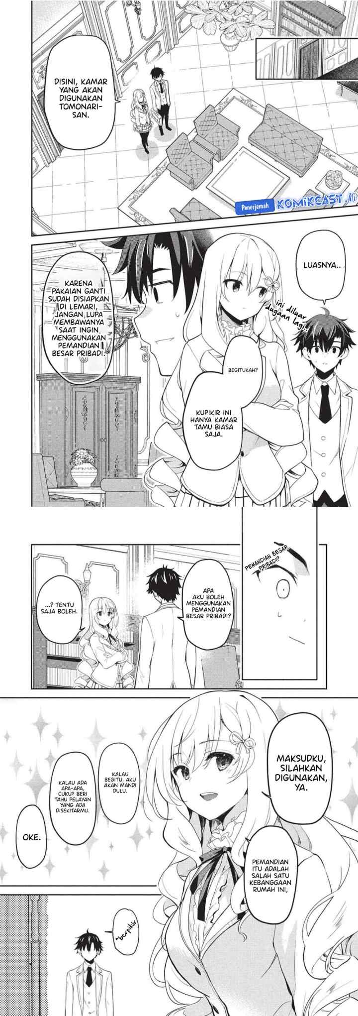 Saijo no Osewa ~Takane no Hana Darakena Meimon Kou de, Gakuin Ichi no Ojou-sama (Seikatsu Noryoku Kaimu) o Kagenagara Osewa suru Koto ni Narimashita~ chapter 28 halaman 13