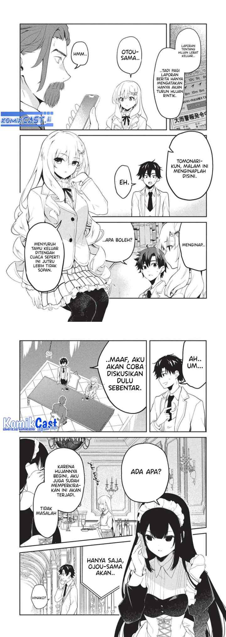 Saijo no Osewa ~Takane no Hana Darakena Meimon Kou de, Gakuin Ichi no Ojou-sama (Seikatsu Noryoku Kaimu) o Kagenagara Osewa suru Koto ni Narimashita~ chapter 28 halaman 11