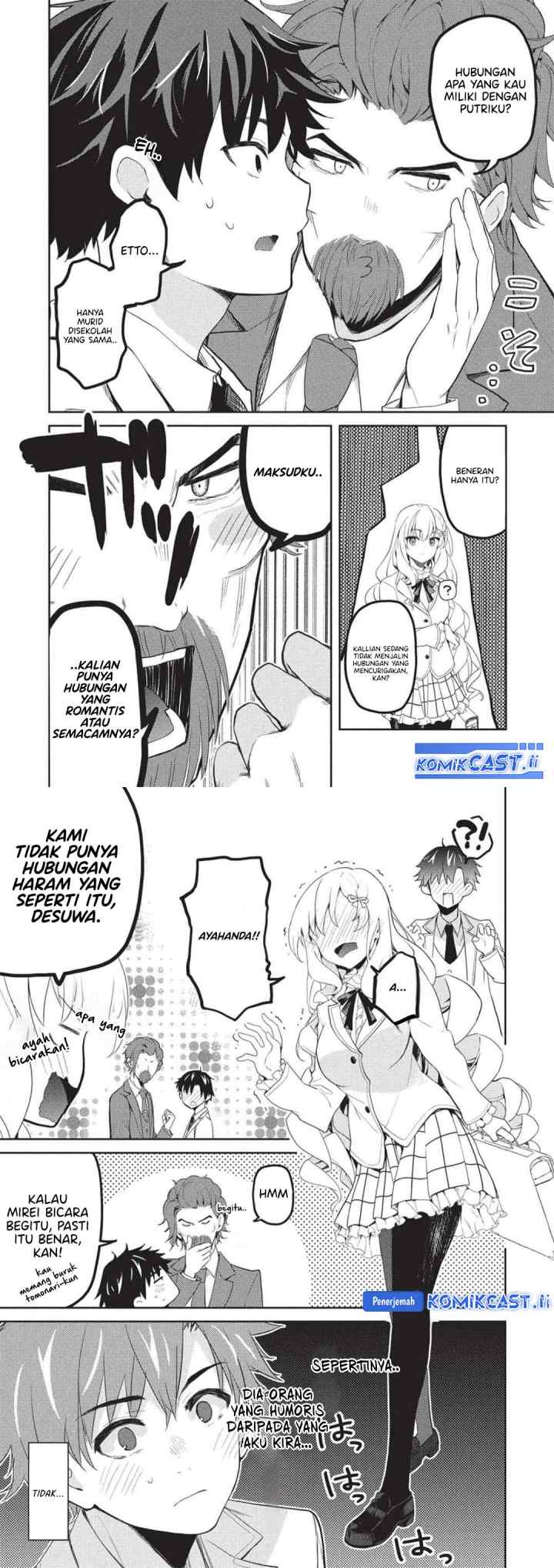 Saijo no Osewa ~Takane no Hana Darakena Meimon Kou de, Gakuin Ichi no Ojou-sama (Seikatsu Noryoku Kaimu) o Kagenagara Osewa suru Koto ni Narimashita~ chapter 28 halaman 4