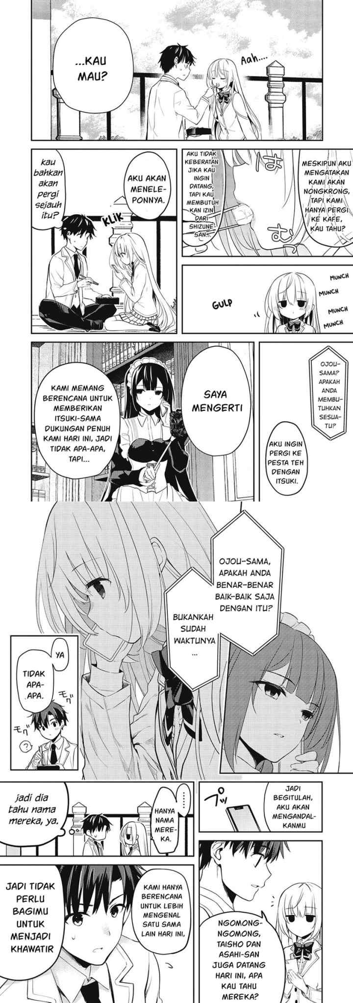 Saijo no Osewa ~Takane no Hana Darakena Meimon Kou de, Gakuin Ichi no Ojou-sama (Seikatsu Noryoku Kaimu) o Kagenagara Osewa suru Koto ni Narimashita~ chapter 9 halaman 5