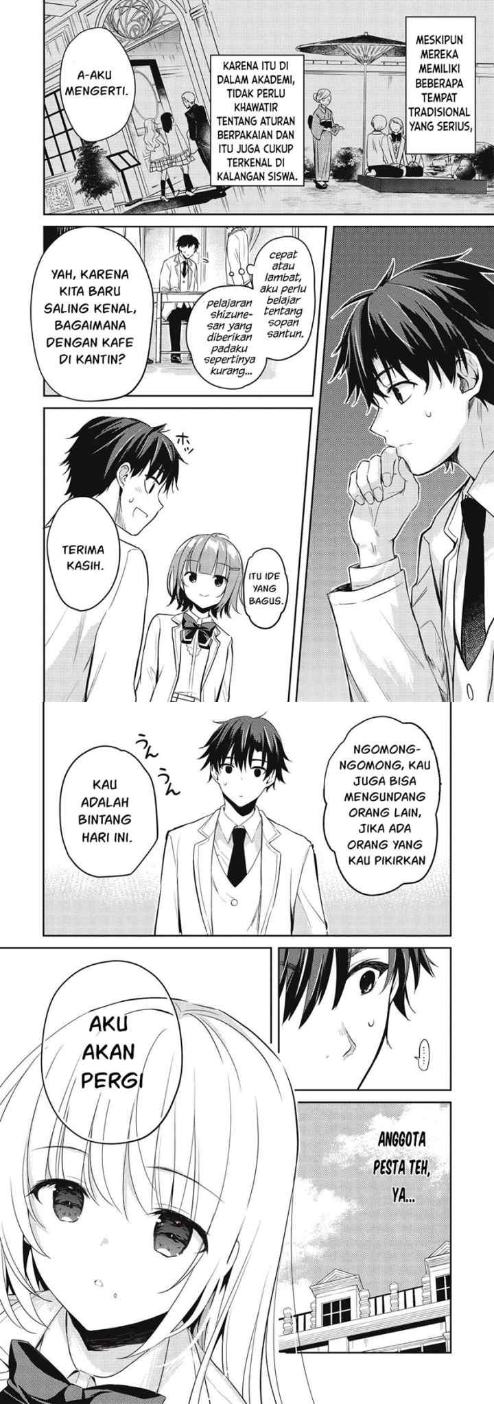 Saijo no Osewa ~Takane no Hana Darakena Meimon Kou de, Gakuin Ichi no Ojou-sama (Seikatsu Noryoku Kaimu) o Kagenagara Osewa suru Koto ni Narimashita~ chapter 9 halaman 4