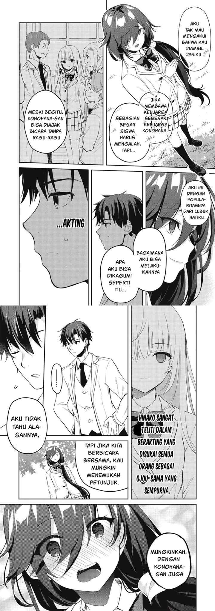 Saijo no Osewa ~Takane no Hana Darakena Meimon Kou de, Gakuin Ichi no Ojou-sama (Seikatsu Noryoku Kaimu) o Kagenagara Osewa suru Koto ni Narimashita~ chapter 9 halaman 11