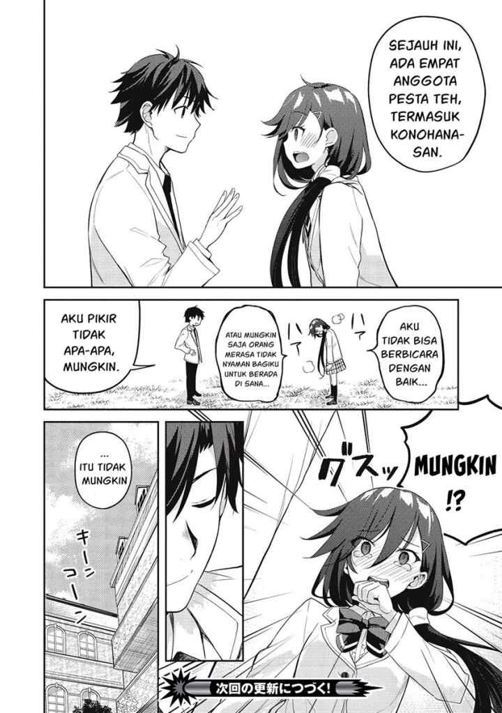 Saijo no Osewa ~Takane no Hana Darakena Meimon Kou de, Gakuin Ichi no Ojou-sama (Seikatsu Noryoku Kaimu) o Kagenagara Osewa suru Koto ni Narimashita~ chapter 9 halaman 12