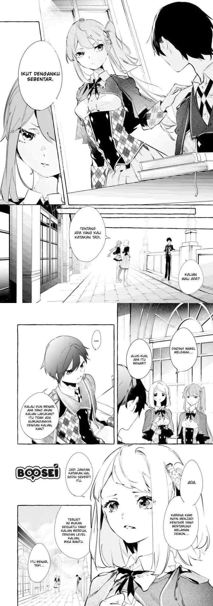 Saikyou Mahoushi no Inton Keikaku: The Alternative chapter 5.1 halaman 8
