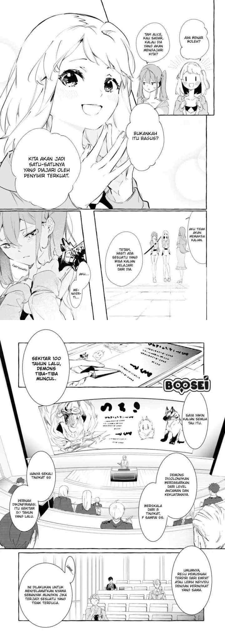 Saikyou Mahoushi no Inton Keikaku: The Alternative chapter 5.1 halaman 5