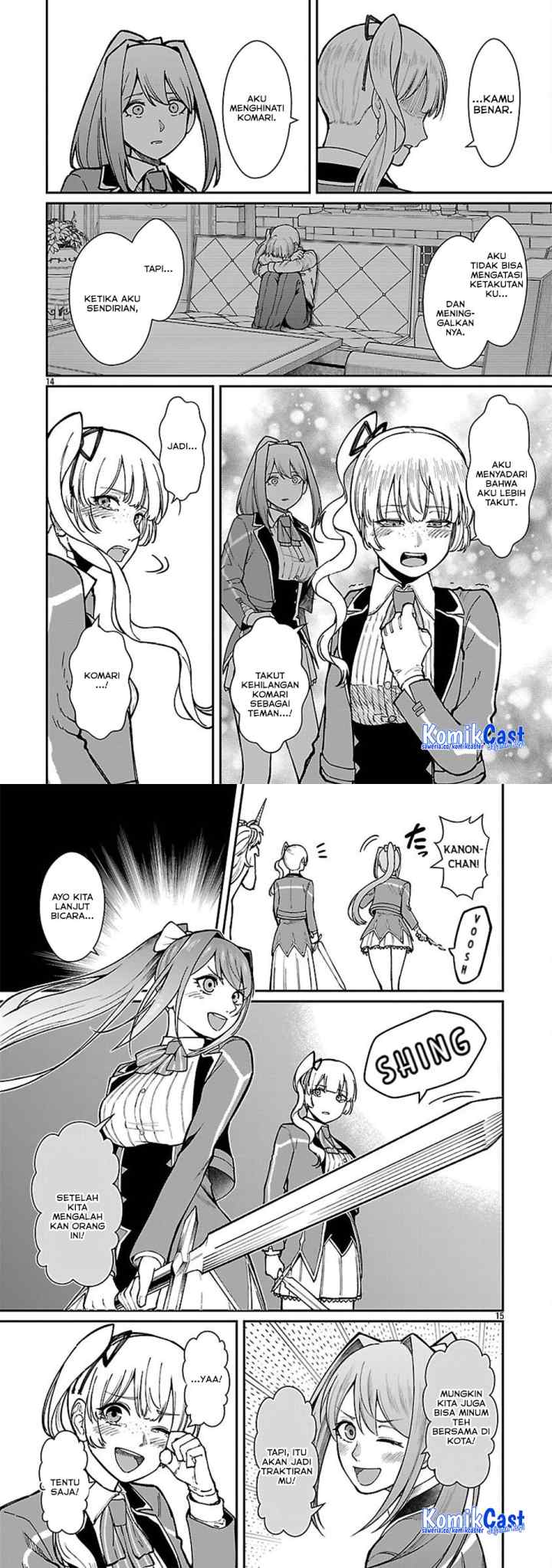 Saikyou no Maou ni Kitaerareta Yuusha Isekai Kikanshatati no Gakuen de Musou Suru chapter 33 halaman 9