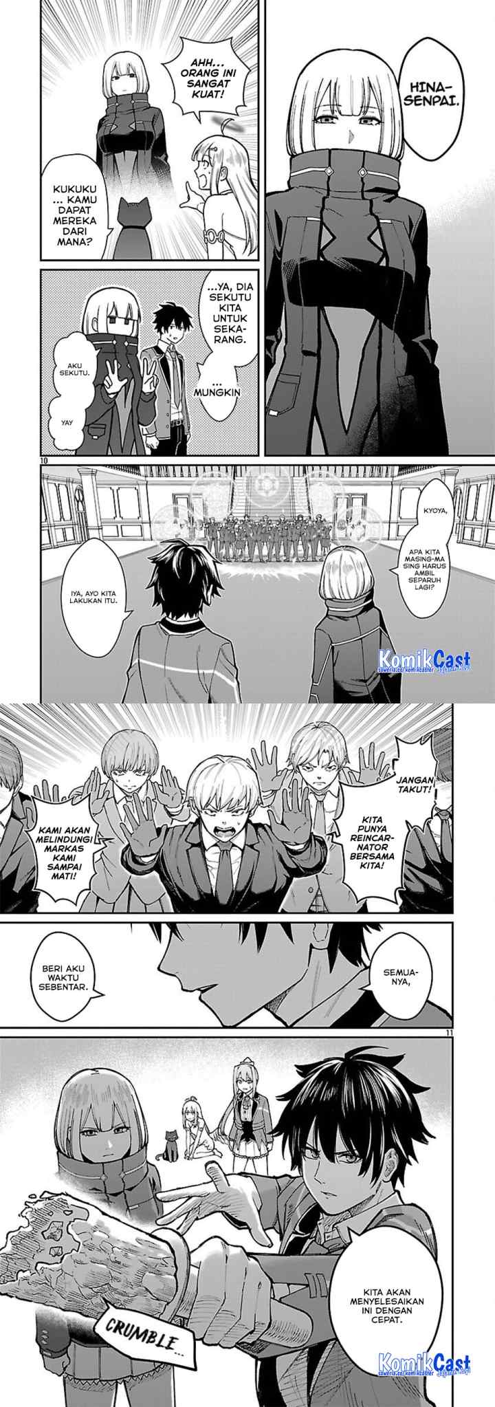 Saikyou no Maou ni Kitaerareta Yuusha Isekai Kikanshatati no Gakuen de Musou Suru chapter 34 halaman 7