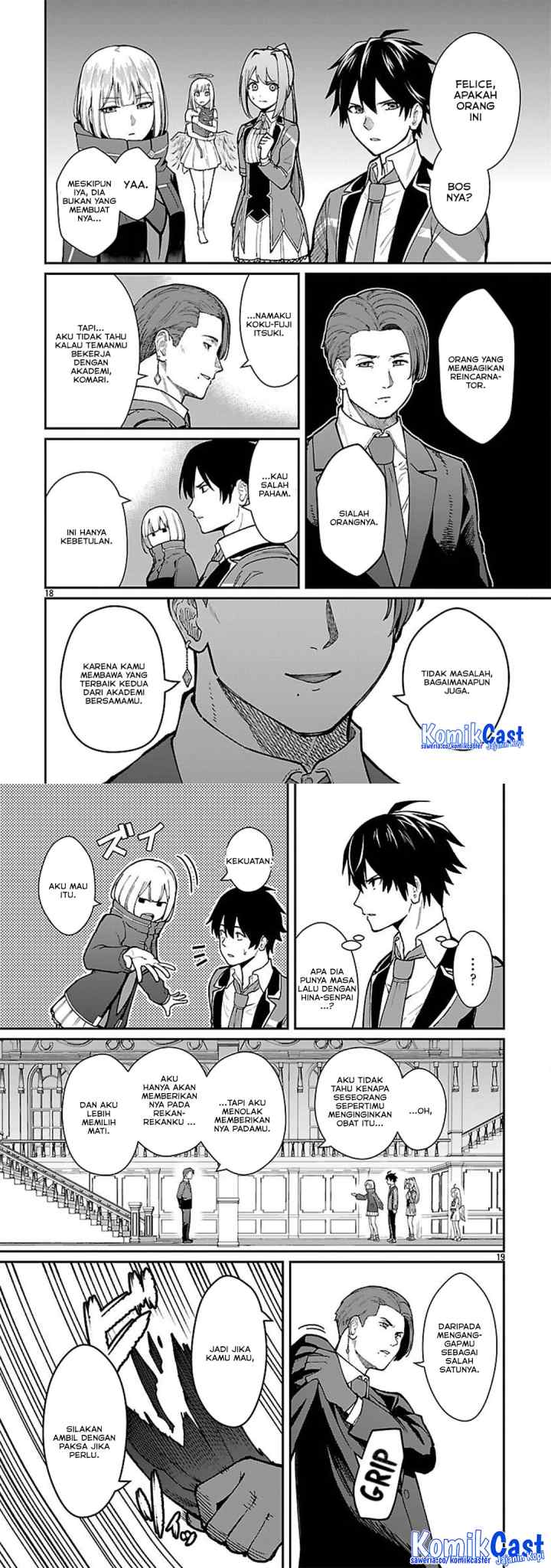 Saikyou no Maou ni Kitaerareta Yuusha Isekai Kikanshatati no Gakuen de Musou Suru chapter 34 halaman 11