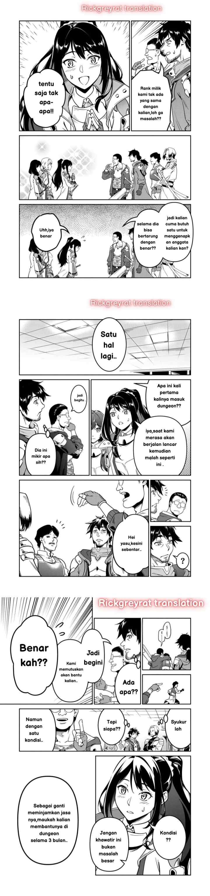 Saitei Rank no Boukensha, Yuusha Shoujo wo Sodateru Orette chapter 1 halaman 12