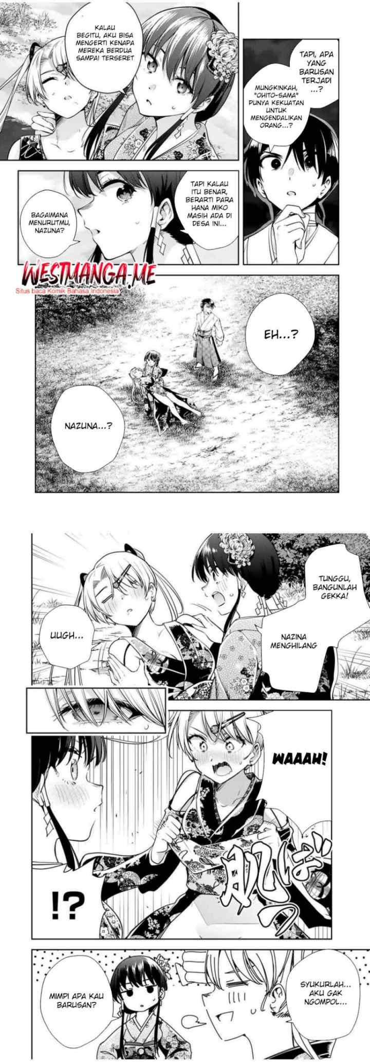 Sakigake no Hana Miko chapter 49 halaman 6