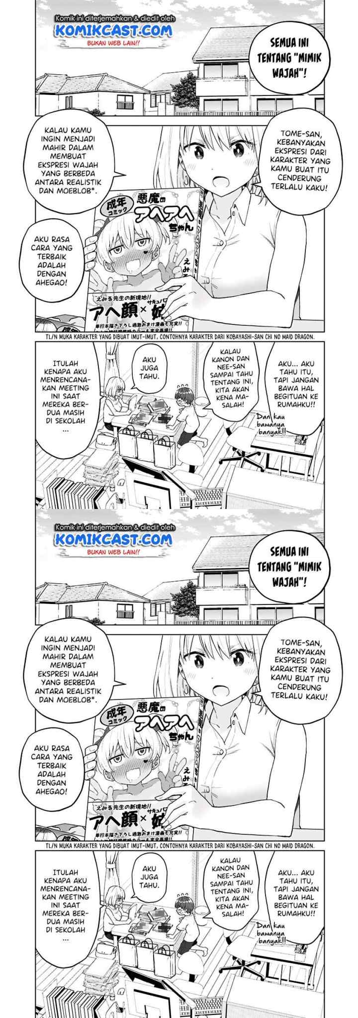 Saotome Shimai Ha Manga no Tame Nara!? chapter 50 halaman 4