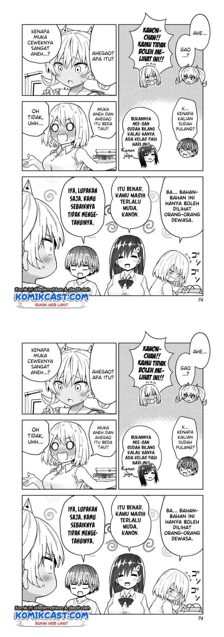 Saotome Shimai Ha Manga no Tame Nara!? chapter 50 halaman 6