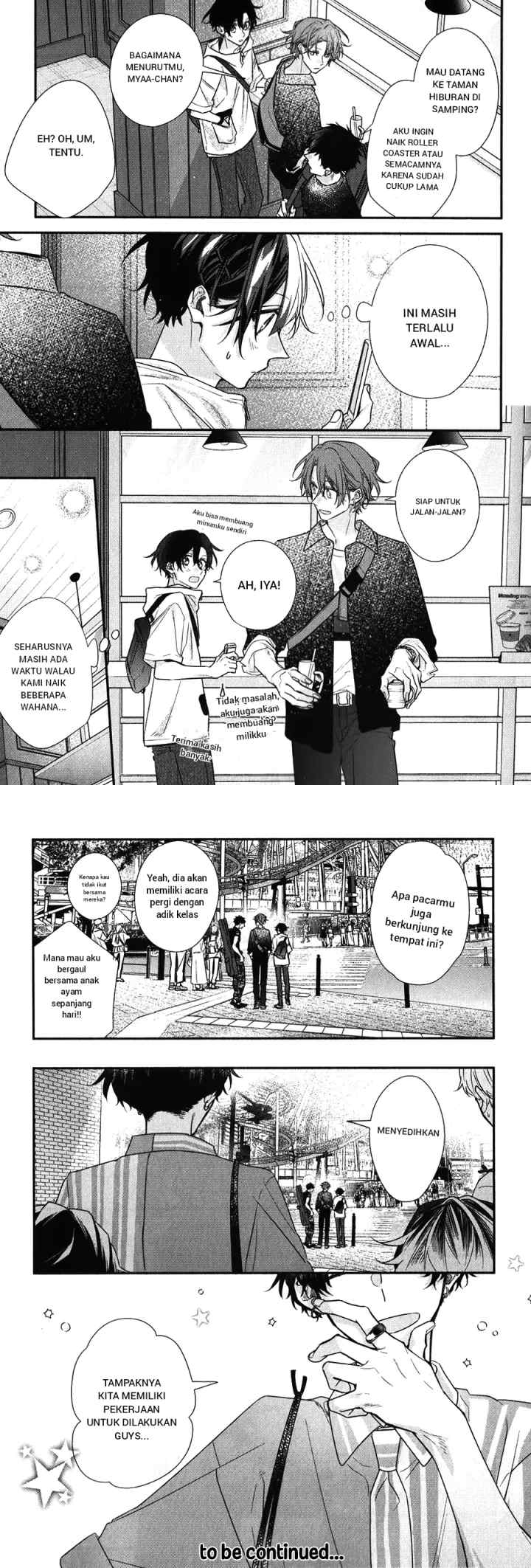 Sasaki to Miyano chapter 44 halaman 14