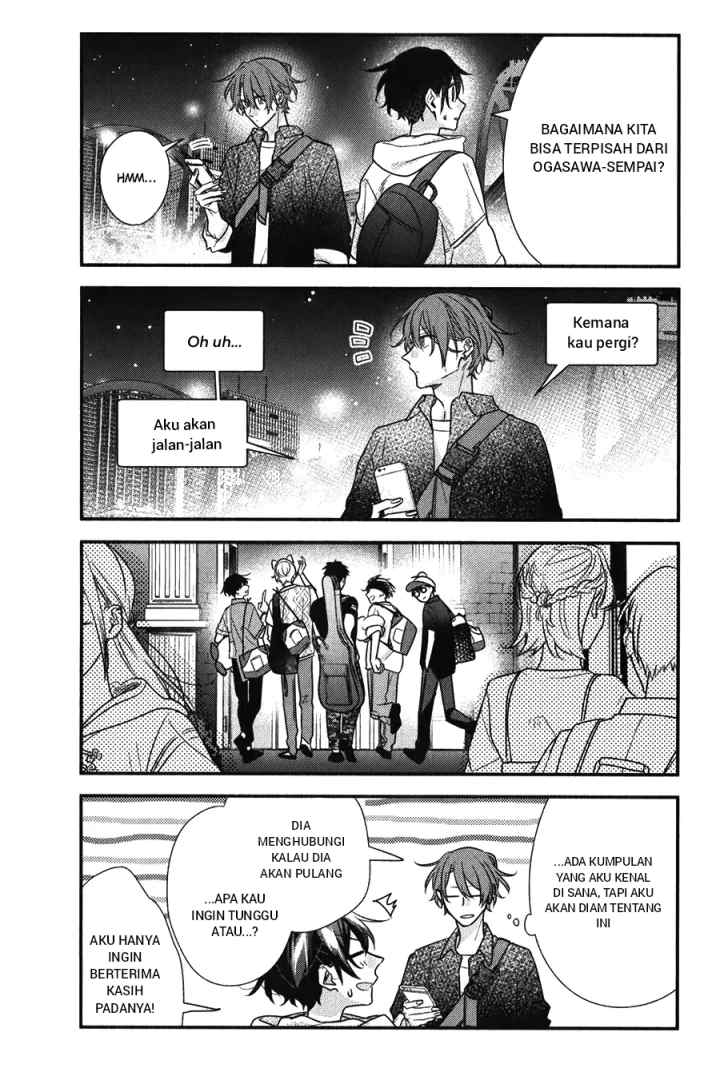 Sasaki to Miyano chapter 45 halaman 11