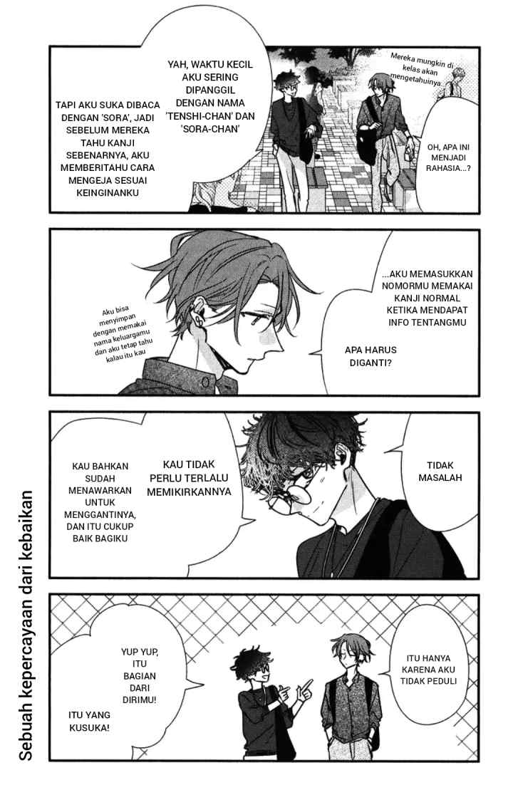 Sasaki to Miyano chapter 46 halaman 7