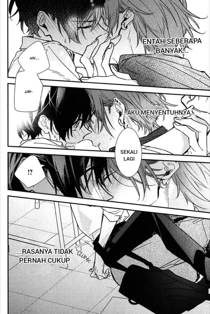 Sasaki to Miyano chapter 46 halaman 18