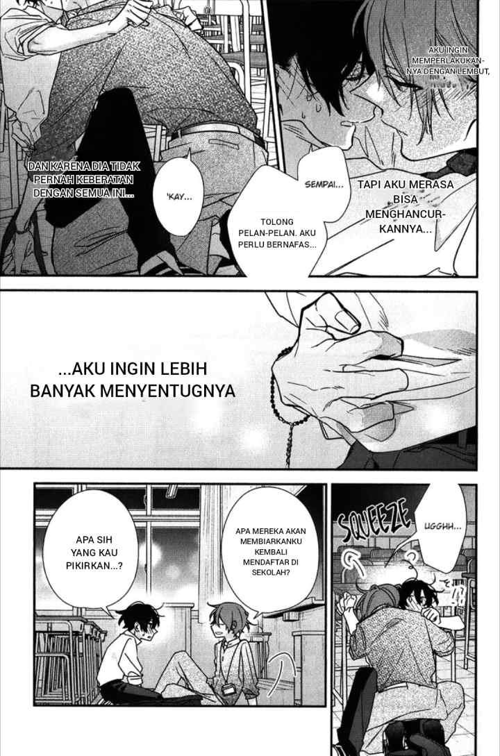 Sasaki to Miyano chapter 46 halaman 19