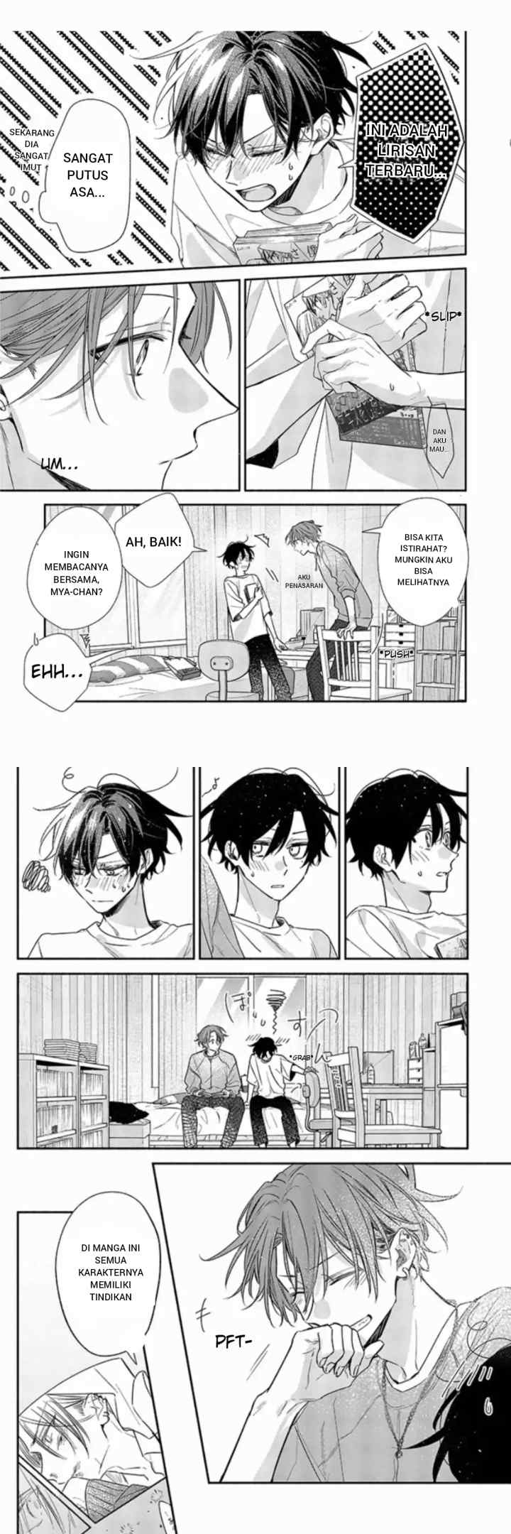 Sasaki to Miyano chapter 47 halaman 6
