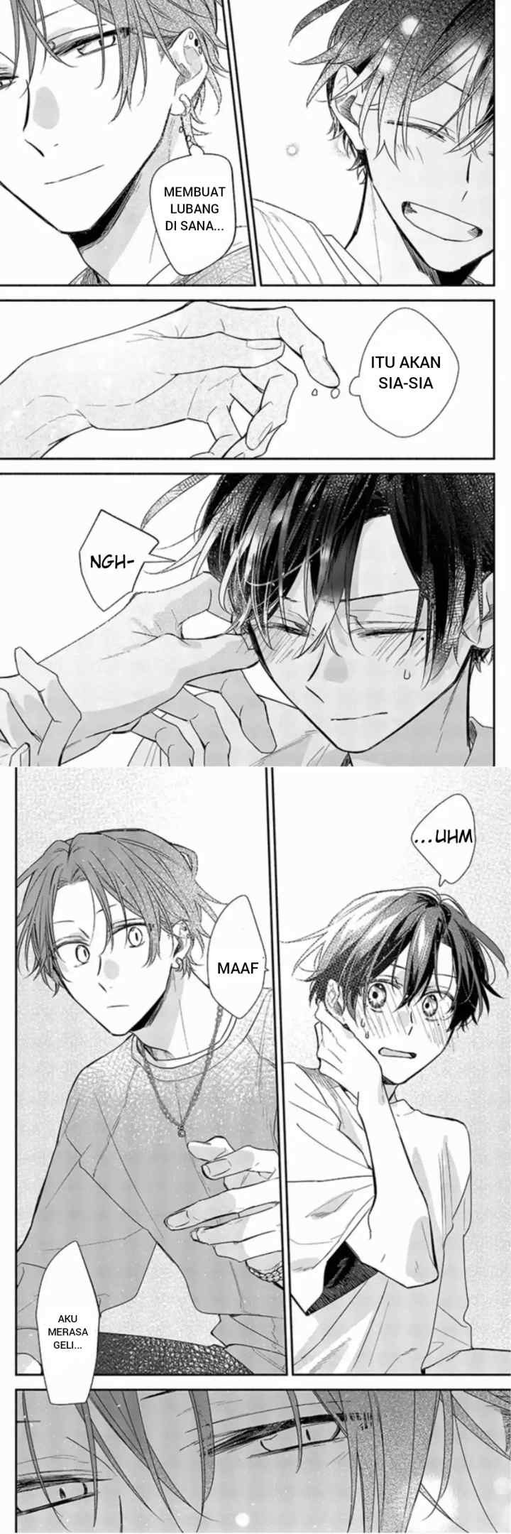 Sasaki to Miyano chapter 47 halaman 8