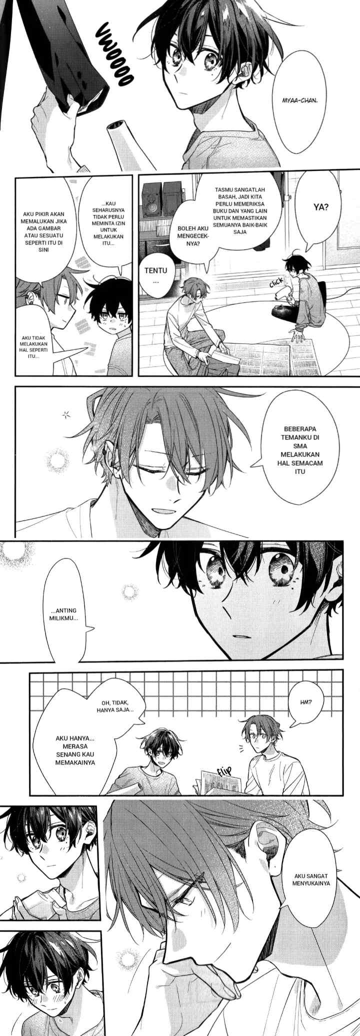 Sasaki to Miyano chapter 50 halaman 7