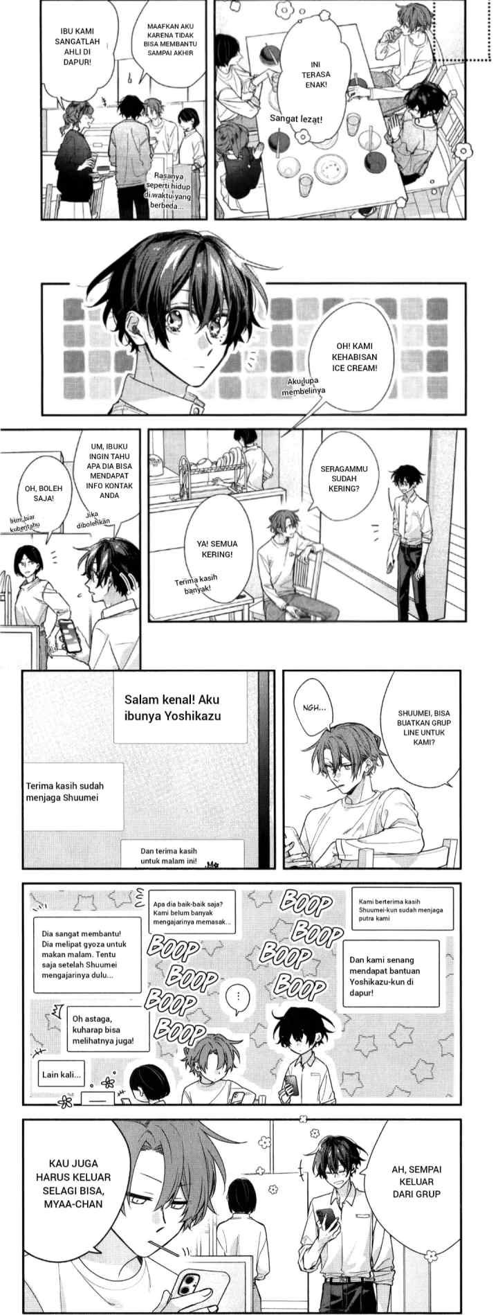 Sasaki to Miyano chapter 50 halaman 9
