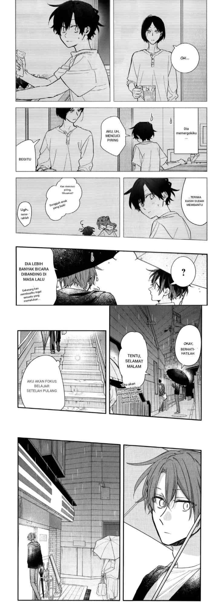 Sasaki to Miyano chapter 50 halaman 11