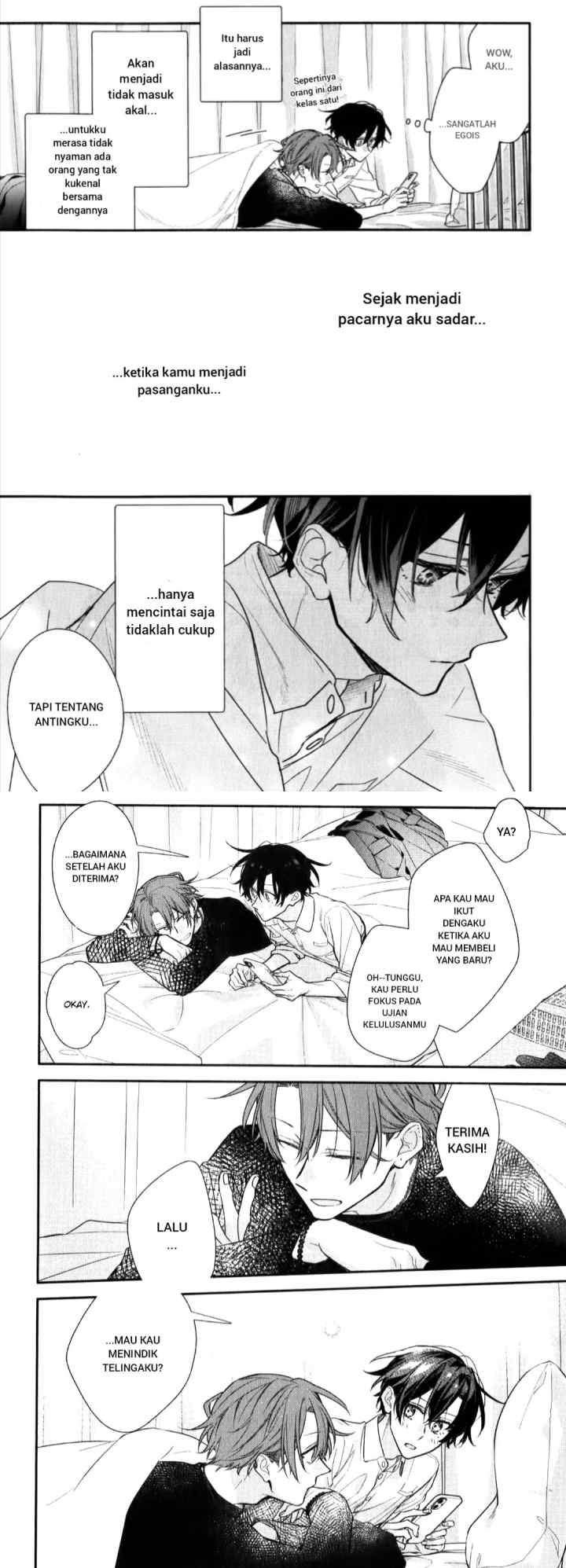 Sasaki to Miyano chapter 51 halaman 15