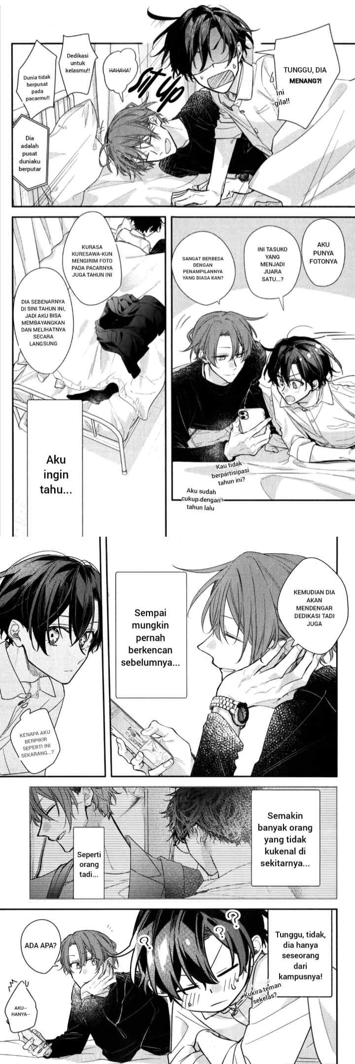 Sasaki to Miyano chapter 51 halaman 12