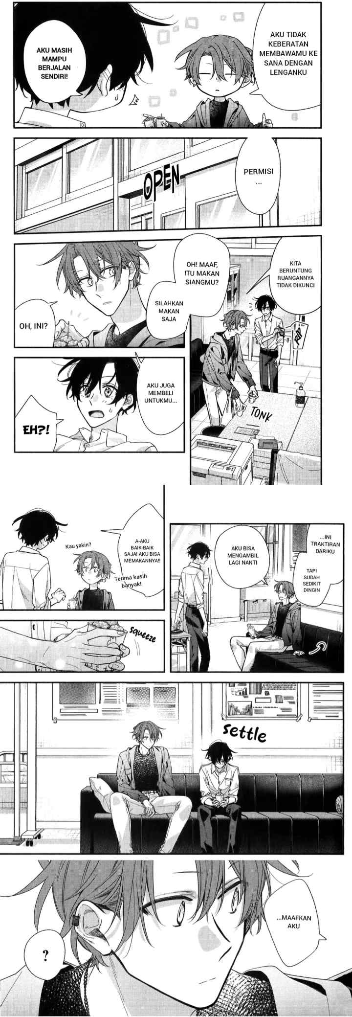 Sasaki to Miyano chapter 51 halaman 9