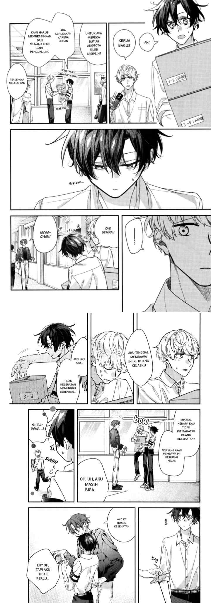 Sasaki to Miyano chapter 51 halaman 8