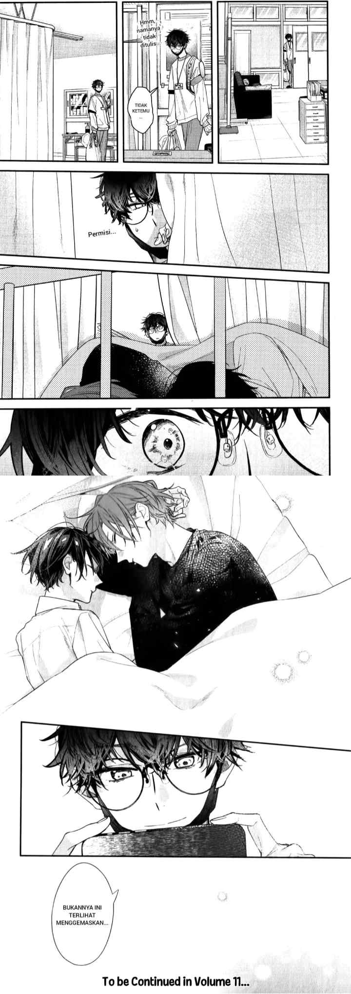 Sasaki to Miyano chapter 51 halaman 17