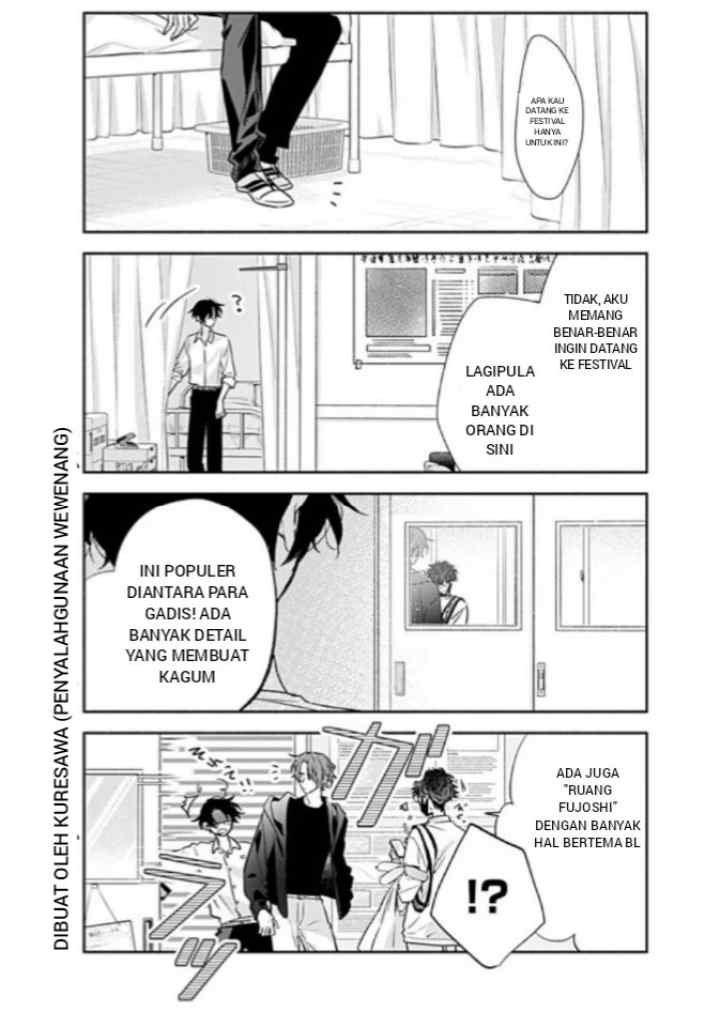 Sasaki to Miyano chapter 52 halaman 15