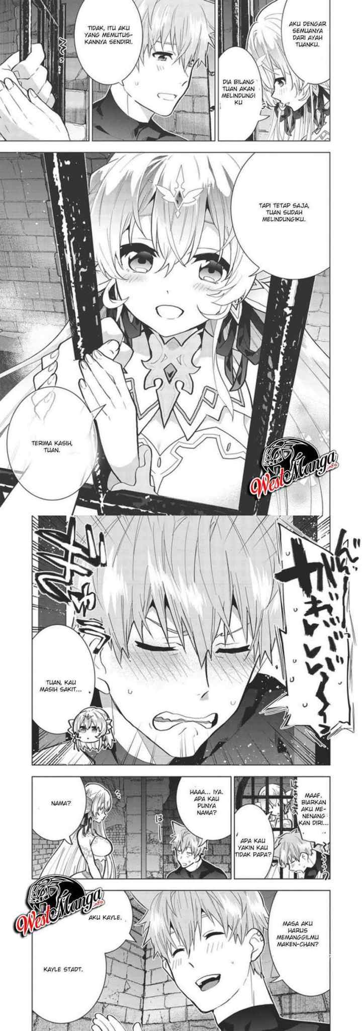 Seikenshi-sama no Maken-chan chapter 1.2 halaman 8