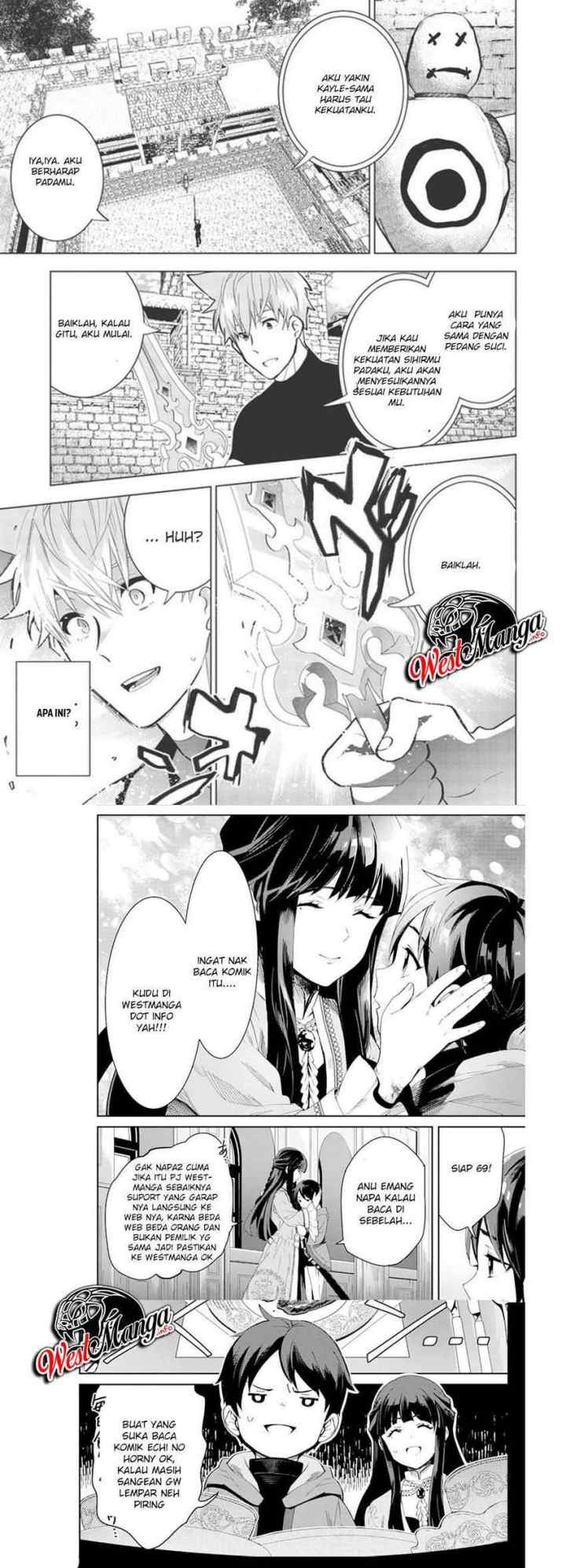 Seikenshi-sama no Maken-chan chapter 1.2 halaman 14