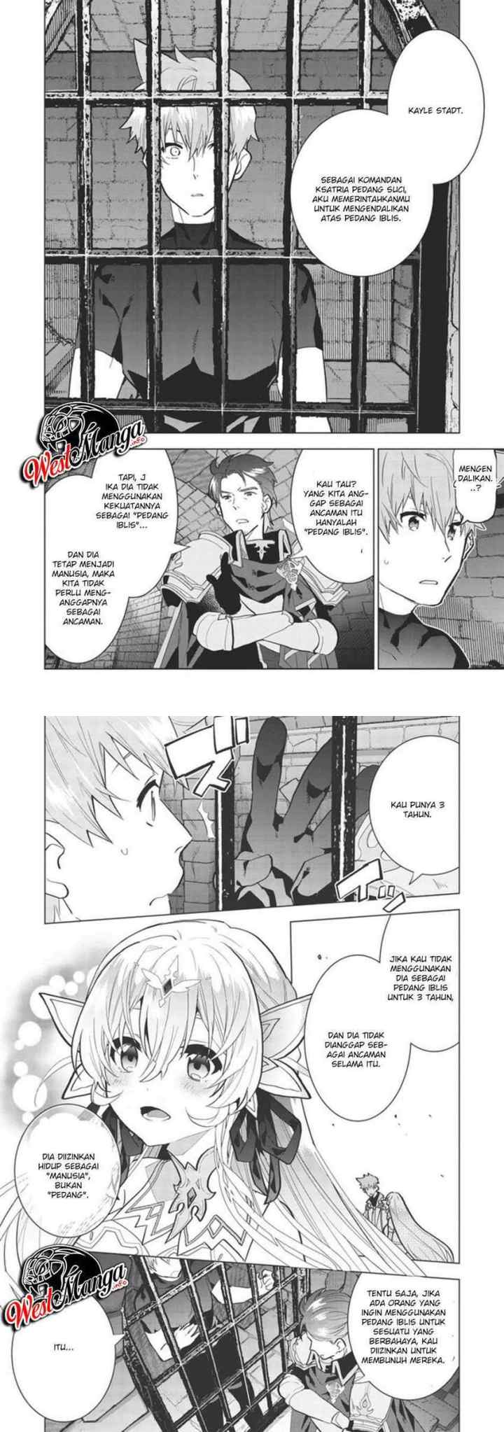 Seikenshi-sama no Maken-chan chapter 1.2 halaman 5