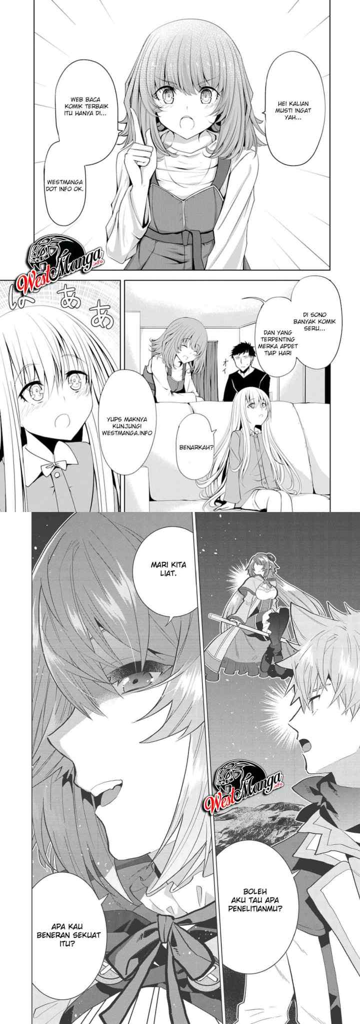 Seikenshi-sama no Maken-chan chapter 5 halaman 12